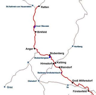 Plan Feistritztalradweg R8