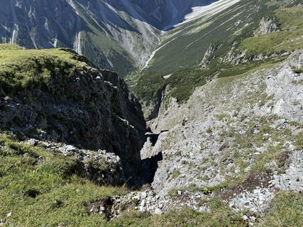 Photo de Norbert Herbig le long du parcours