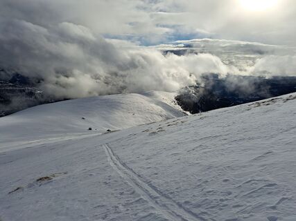 Foto von Diána Herczeg entlang der Tour