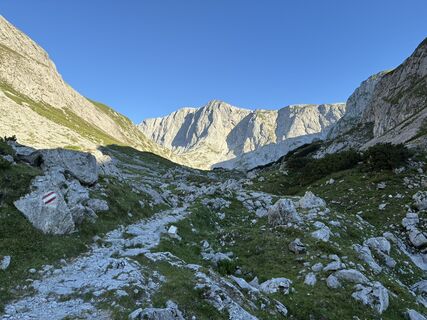 Foto von Luciano entlang der Tour