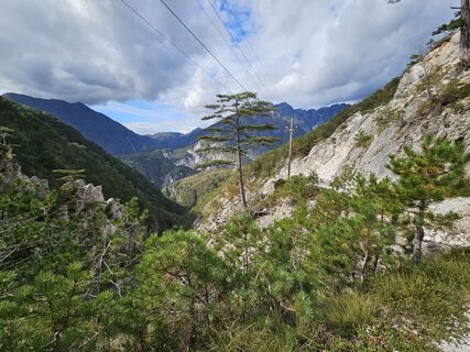Foto von Florian Dürnegger entlang der Tour