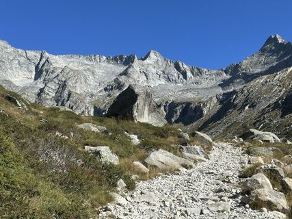 Photo de Agnese Martinelli le long du parcours