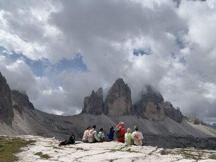 Foto de Jolanda Franssen a lo largo del recorrido