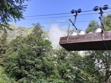 Milchtransport von der Ederalm