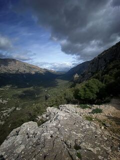 Photo de Giacomo le long du parcours