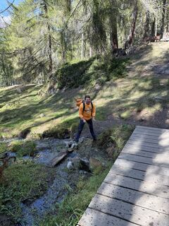 Foto de Jasmin Gth a lo largo del recorrido