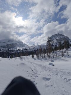 Foto de Claudio Bonin a lo largo del recorrido