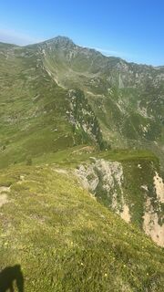 Photo de Johann Pegrin le long du parcours