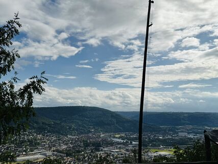 Foto von Denis Belsch entlang der Tour