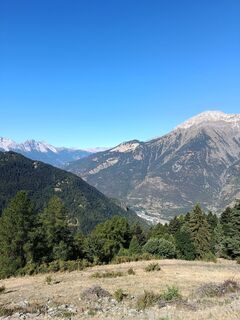 Photo de Annalisa Racca le long du parcours