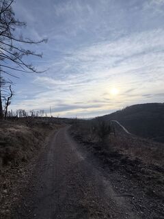 Foto de Justin Besting a lo largo del recorrido