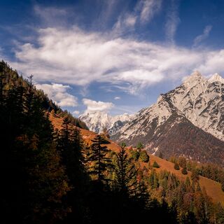 Blick zur Ganalm