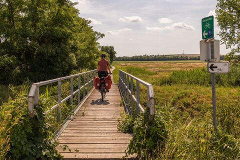 und durchs Grüne von Breclav nach Wien