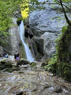Foto von Nadine Ruttenstock entlang der Tour
