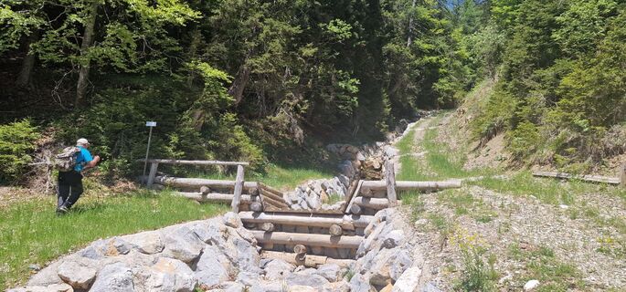 Foto von Marko entlang der Tour