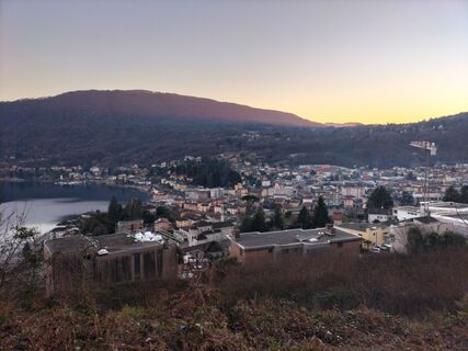 Zdjęcie z Erwin Maier wzdłuż trasy