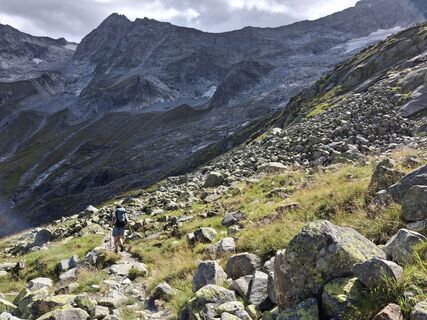 Foto von Peter spierenburg entlang der Tour