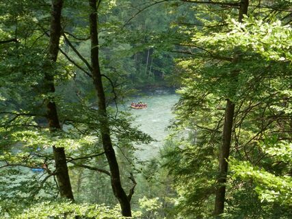 Raftingtour auf der Salza