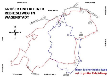 Rebhisliweg Karte