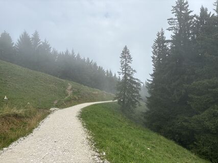 Foto von Heinz Sperl entlang der Tour