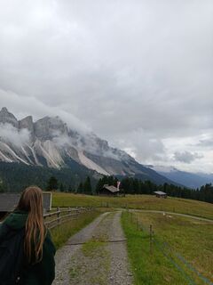 Foto von Adam Akwen entlang der Tour