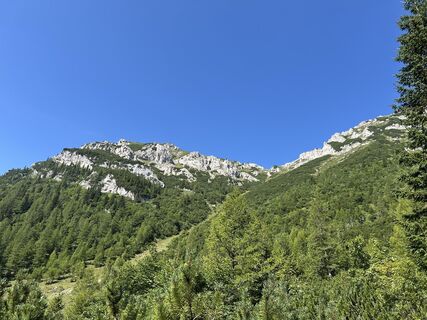 Foto de Andrea Opitz-Jandrisits a lo largo del recorrido