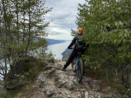 Foto von Stefano “Iddo” entlang der Tour