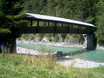 Radbrücke über die Lech