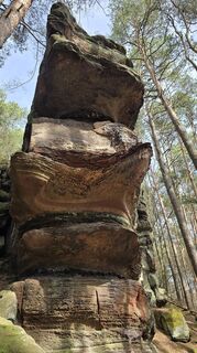 Zdjęcie z Katja Senkel wzdłuż trasy