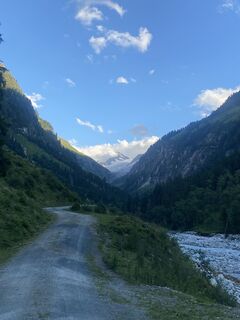 Foto von Matti entlang der Tour