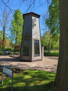 Zdjęcie z Klaus Hertle wzdłuż trasy