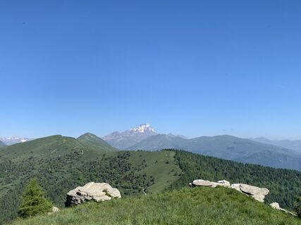 Foto von Toni Lerda entlang der Tour