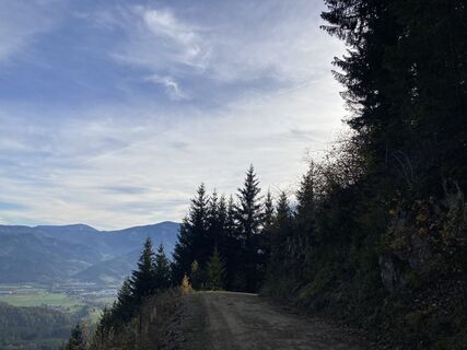 Foto von Michael Kornsteiner entlang der Tour
