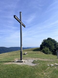 Photo de Maria Metzler le long du parcours