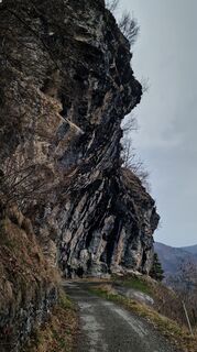 Foto de Fabrizi Mellano a lo largo del recorrido