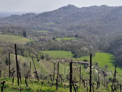 Foto de Guido Lovati a lo largo del recorrido
