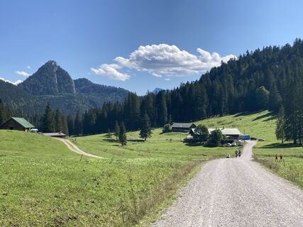 Foto von Helmut Scheurer entlang der Tour