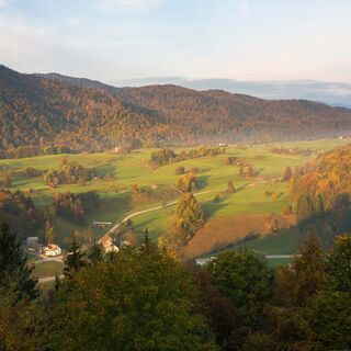 Blick von der Burg Lipnica
