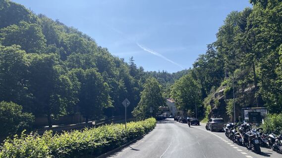 Foto von Ren Bon entlang der Tour