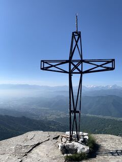 Foto von Toni Lerda entlang der Tour