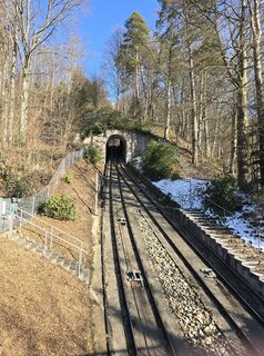 Photo de Michel Kennel le long du parcours