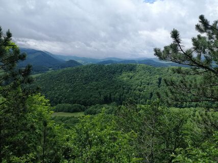 Foto von Marianne Stanzl entlang der Tour