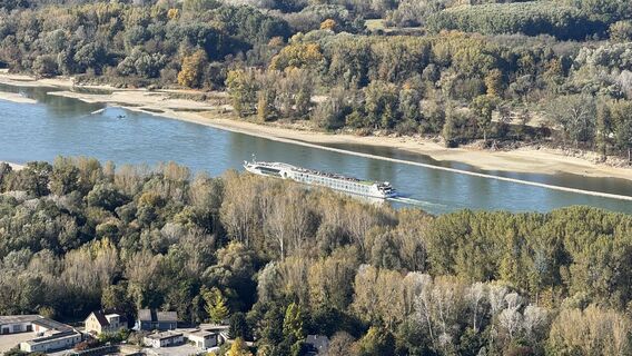 Foto van Peter Hörler langs de tour