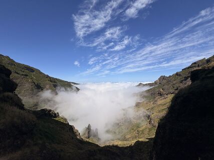 Foto von Barbara Lezsák entlang der Tour