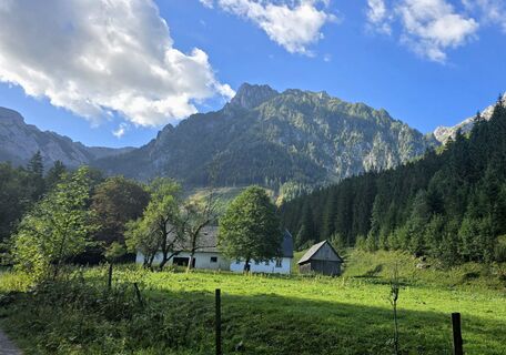 Foto von Veronika Strauss entlang der Tour