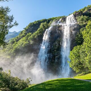 Acquafraggia Wasserfälle