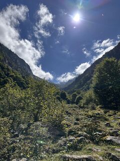 Foto de Elie Duffas a lo largo del recorrido