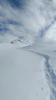 Fotografia z Valerio Masiero na trase