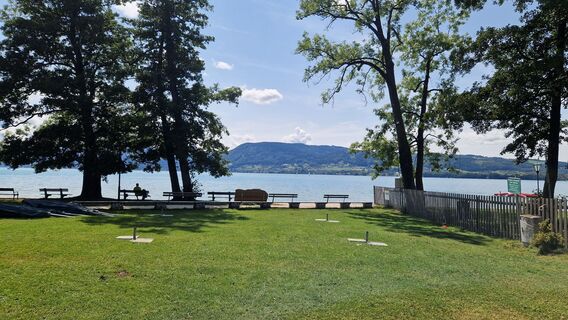 Foto von Claudia Maurer entlang der Tour