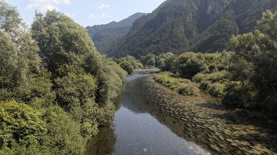 Foto de Arend Derksen a lo largo del recorrido